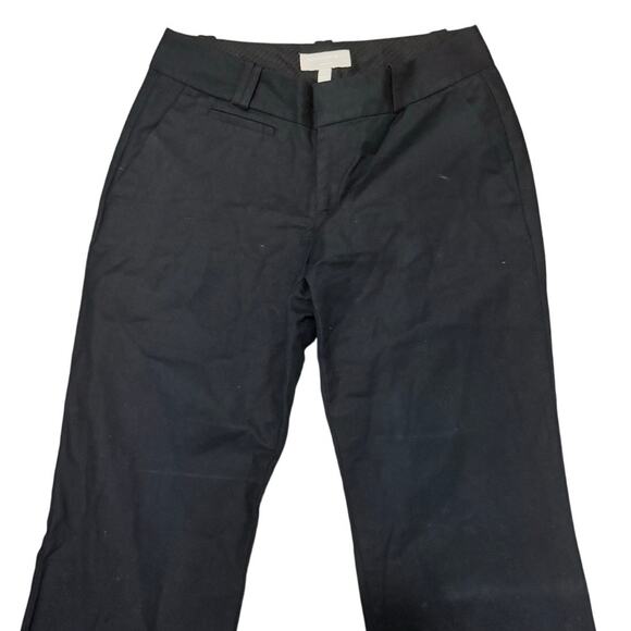 Banana Republic Martin Fit Black Bootcut Dress Pants Women’s Size 6R Minimalist - Picture 2 of 7